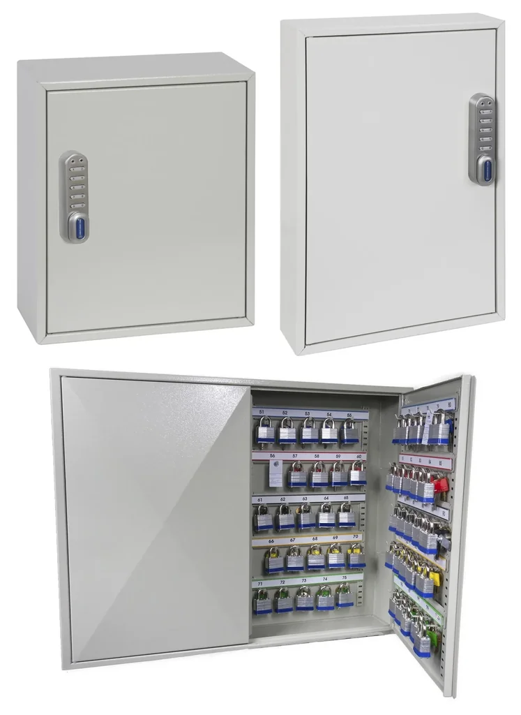 Schlüsselkasten Keysure Automotive mit Elektronikschloss für 100 Schlüssel, Außenmaße 550 x 730 x 140 mm