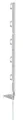 Weidezaunpfahl ECO 70cm, weiß, 5 Stück