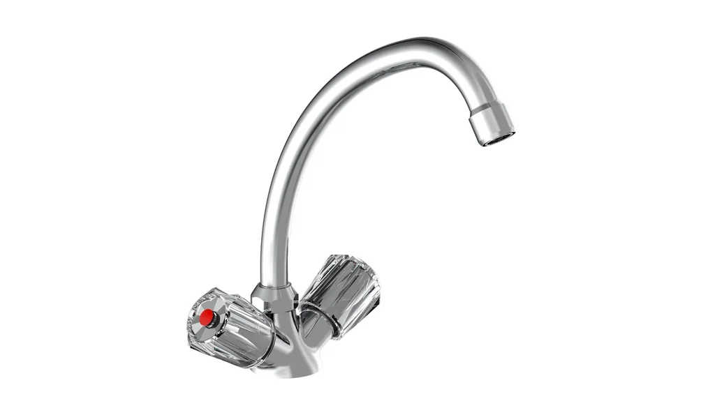 Spültischarmatur Zweigriff Niederdruck