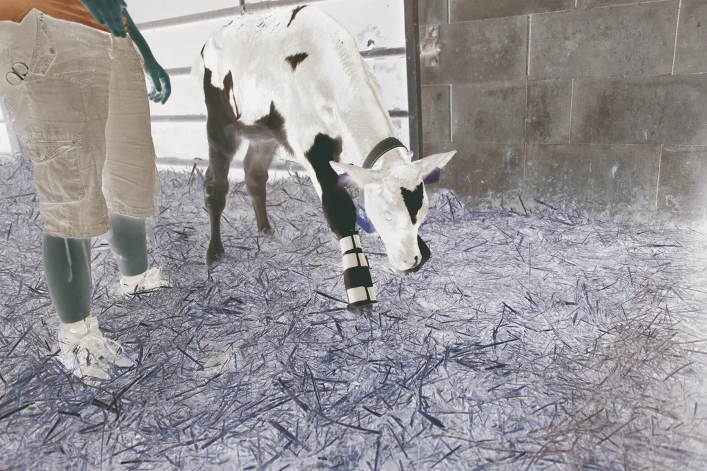 Beinschiene für Kälber