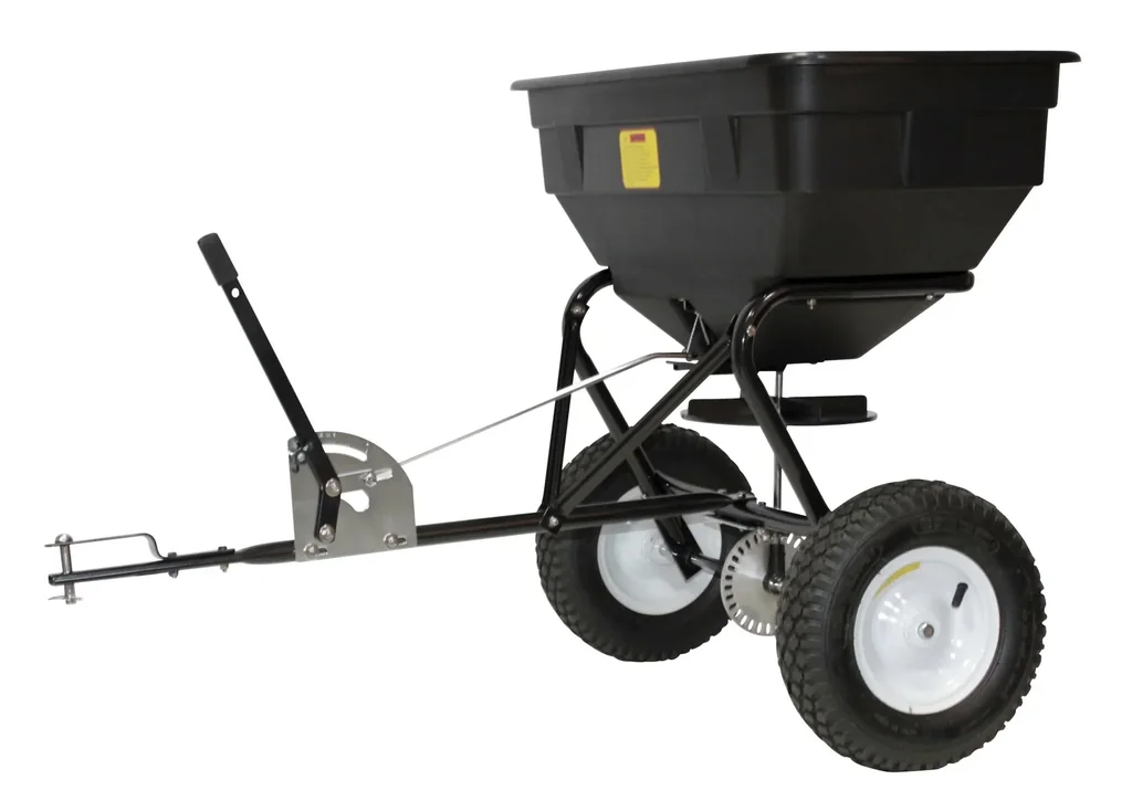 Streuwagen für Rasentraktoranbau