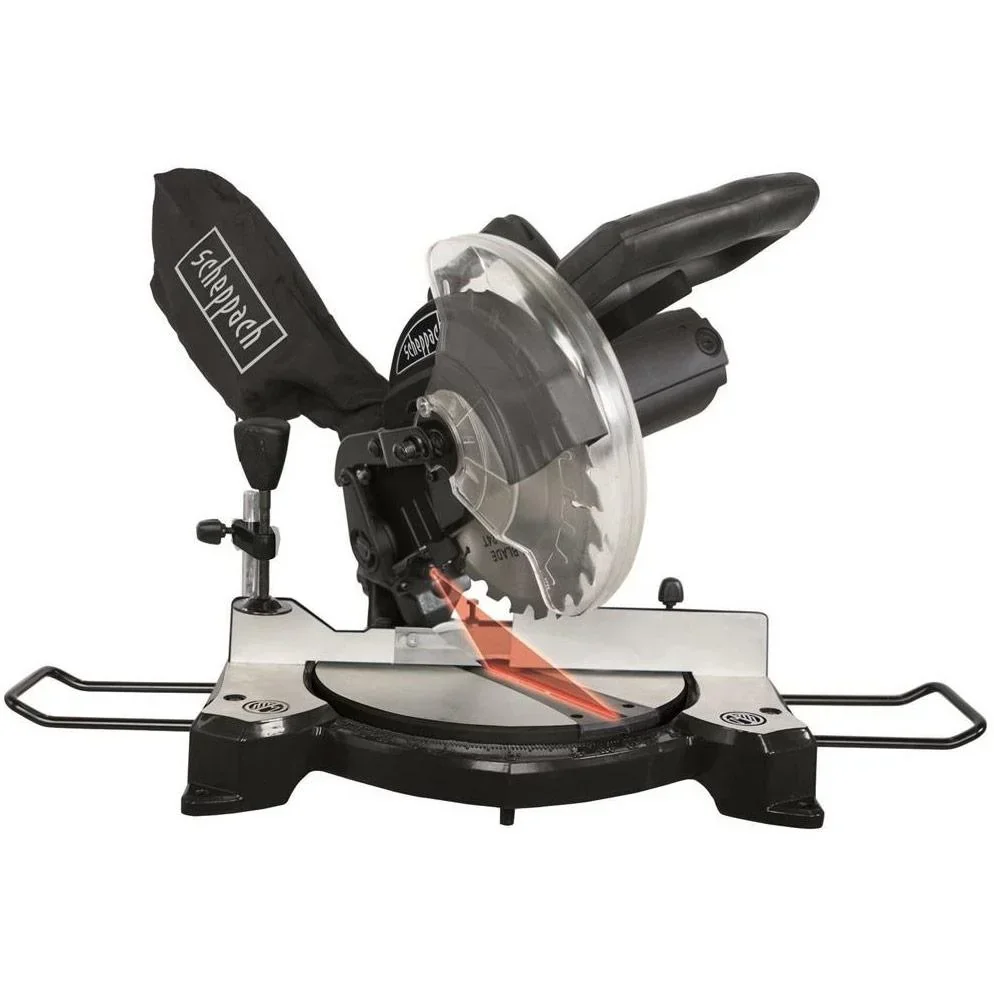 Schwarze Kappsäge 8" HM80L - 1500W | 210mm | 230V | Inklusive Laser