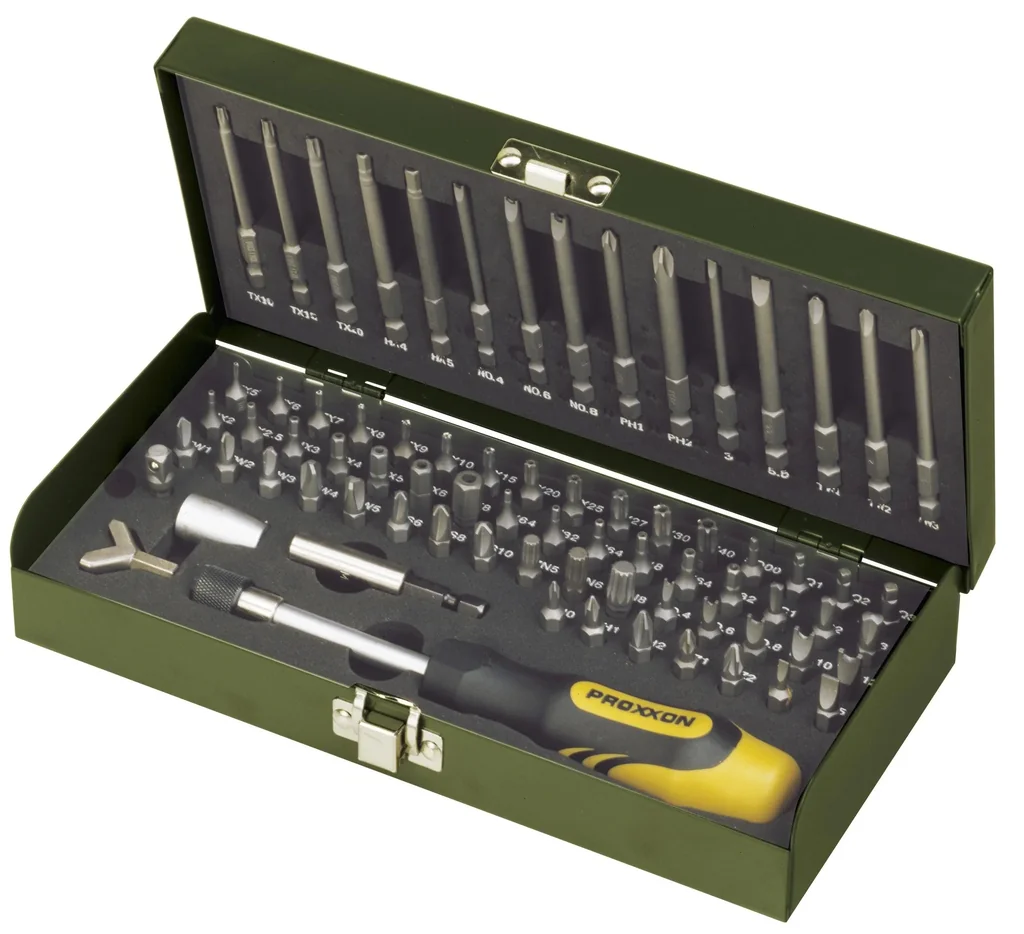 Super-Sicherheits- und Spezialbitsatz, 1/4" (75-teilig)