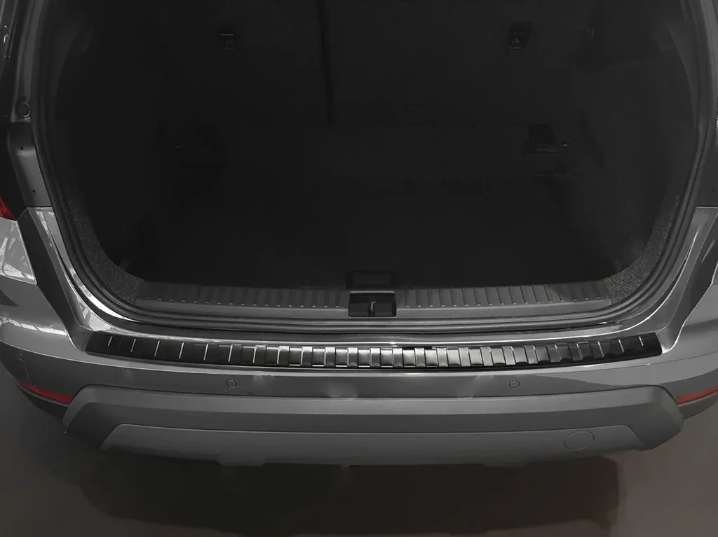 Ladekantenschutz Edelstahl graphite / black für Seat Arona, Baujahr 2017>