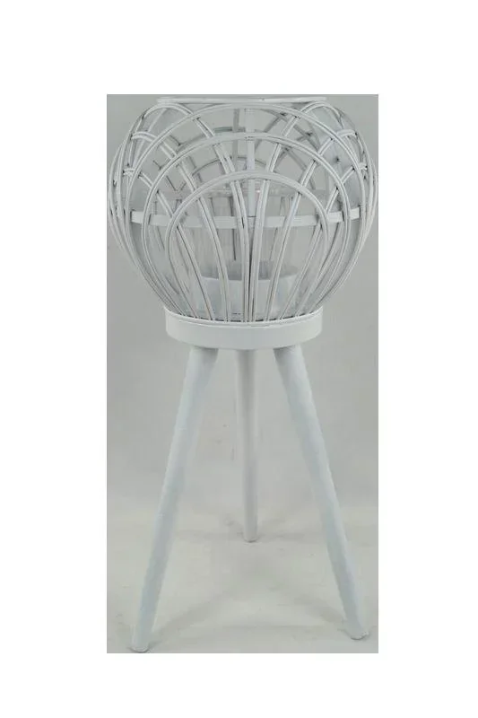 Laterne aus Bambus (rund)