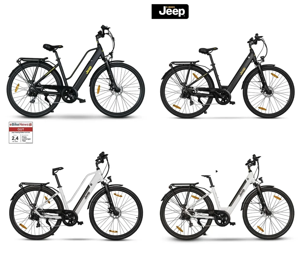 Unisex Trekking E-Bike, 28 Zoll, Rahmengröße 46 cm, 7-Gang Kettenschaltung, white TLR 7011