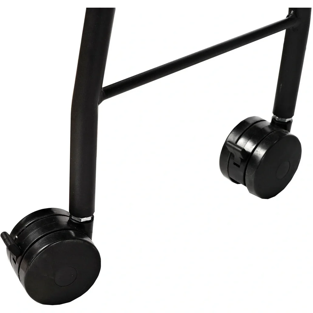 Holzkohle Grillwagen Standgrill BBQ Grill Zypern mit Drehspieß höhenverstellbar Grillrost Edelstahl Schwarz 85 x 36 x 90