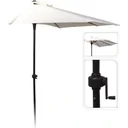 Pro Garden Balkon Sonnenschirm - Half Ro