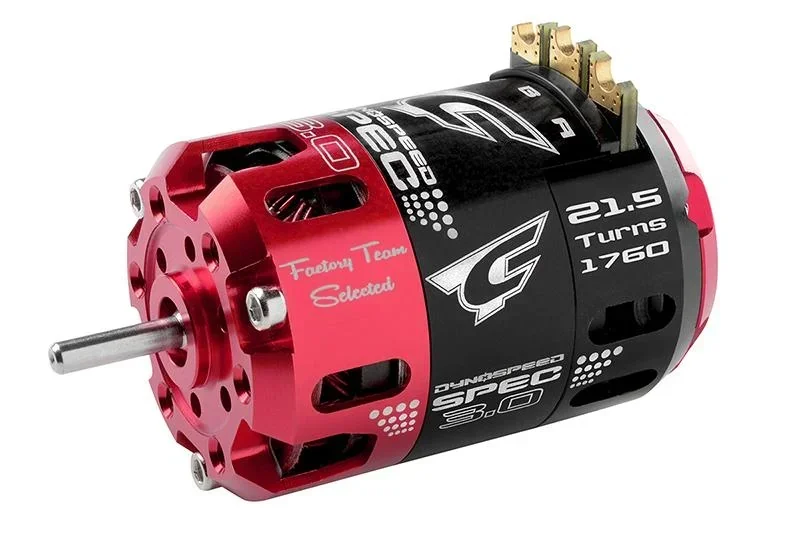 Wettbewerbs Brushless Motor Dynospeed SPEC 3.0 - 1/10 Sensored - Stock - 2-Polig - 21.5 Turns - 1760 KV