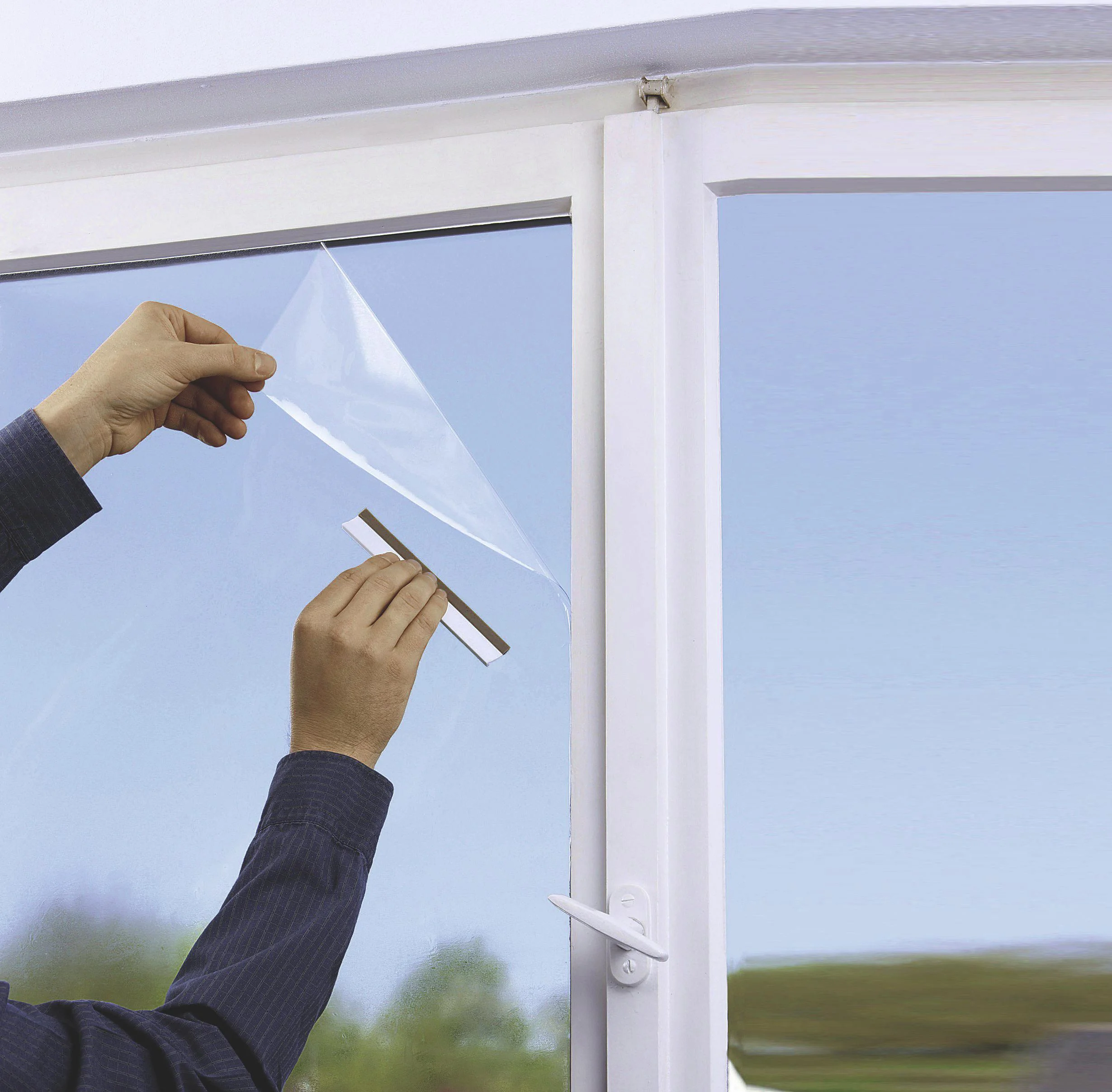 Fenster-Folie, Klima, 58 x 122 cm, Transparent