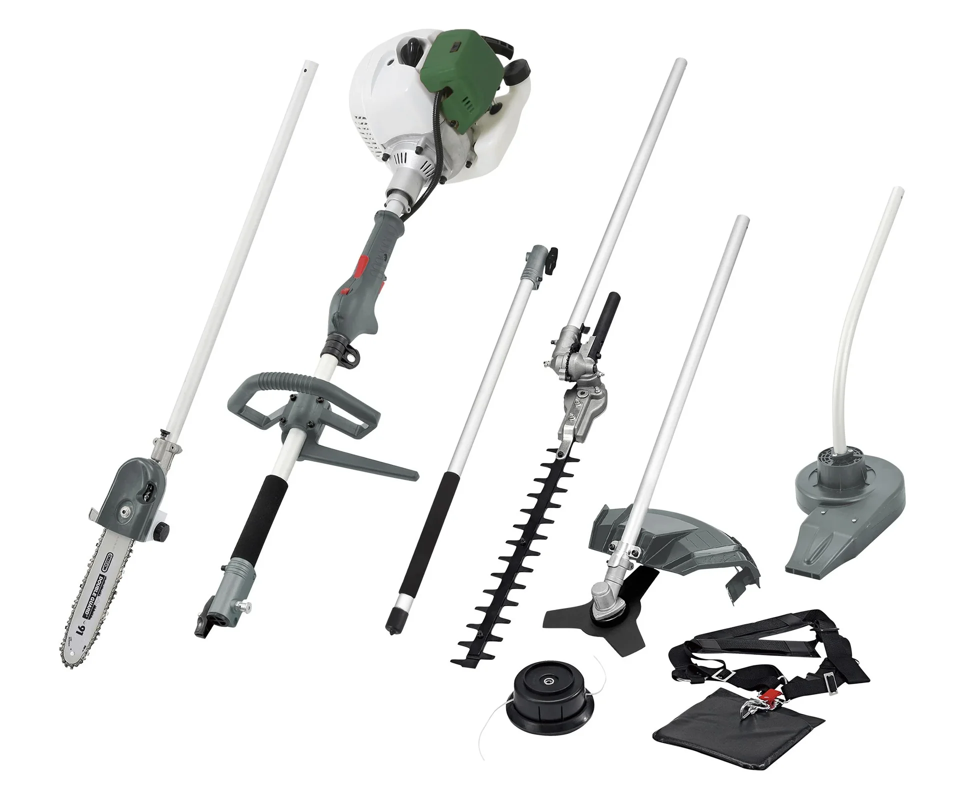 Benzin-Multitool GM-MT 52, 5-in-1 inklusive Verlängerung