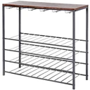 Weinregal für 40 Flaschen & 24 Gläser