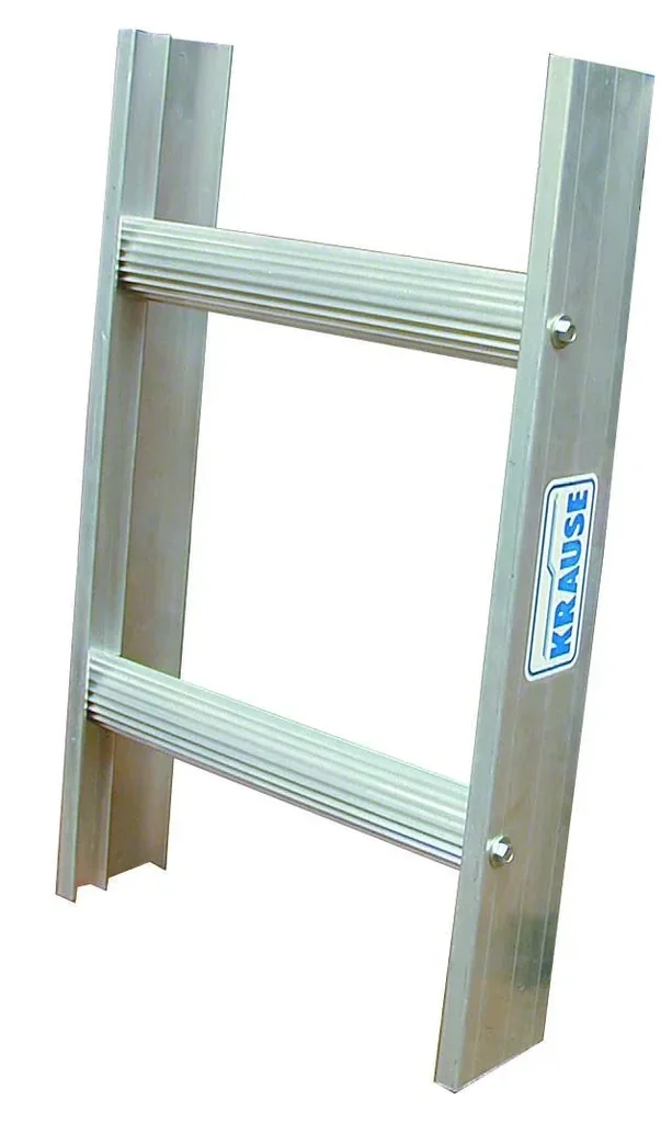 Kaminkehrerleiter, Alu/ Natur, 14 Sprossen, B 33 cm, L 395 cm
