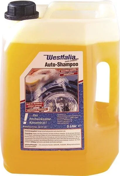Autoshampoo, 5 Liter Inhalt