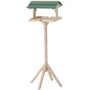 Vogelhaus Vogel Futterhaus mit Ständer Kiefer