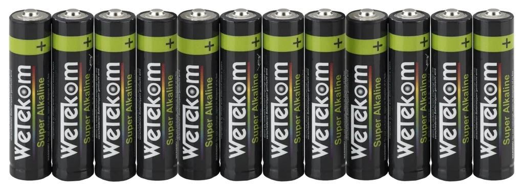 Taschenlampen mit rutschfester Gummierung inklusive Batterien - 4er Set