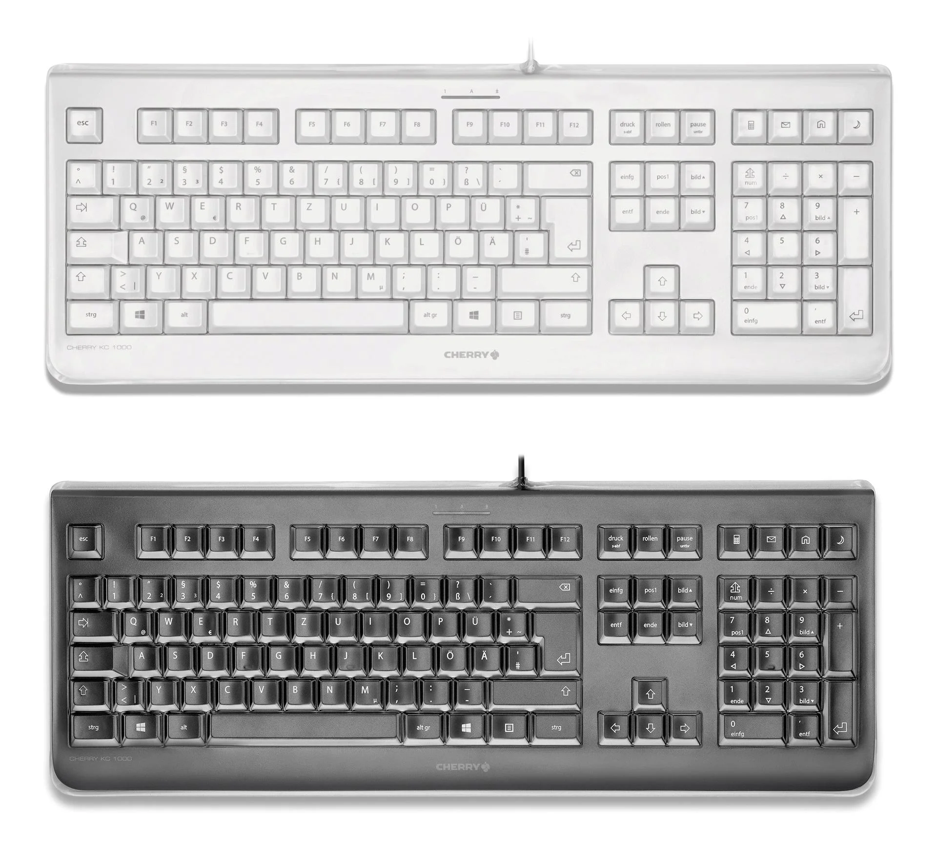 Kabelgebundene Tastatur KC 1068 schwarz