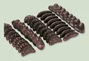 Schokoliertes Fruchtgelee Sortiment, 1000 g