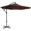 Ampelschirm mit Handkurbel