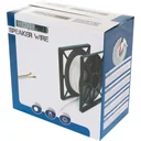 lautsprecherkabel - weiß - 2 x 0.75 mm² - 100 m