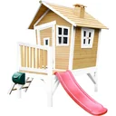 Robin Spielhaus Braun/Weiß - Rote Rutsche