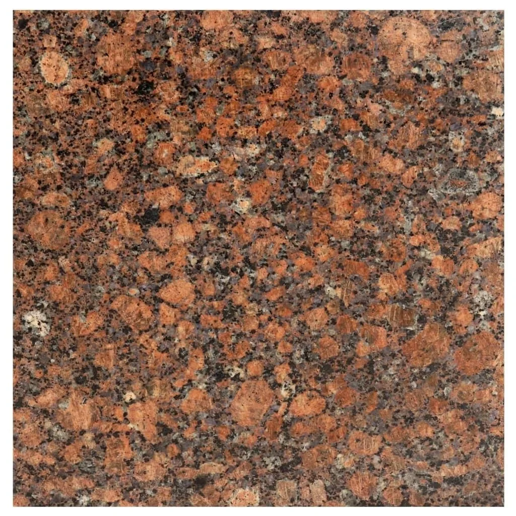 Couchtisch 40x40x35 cm echter Stein mit Marmortextur braun