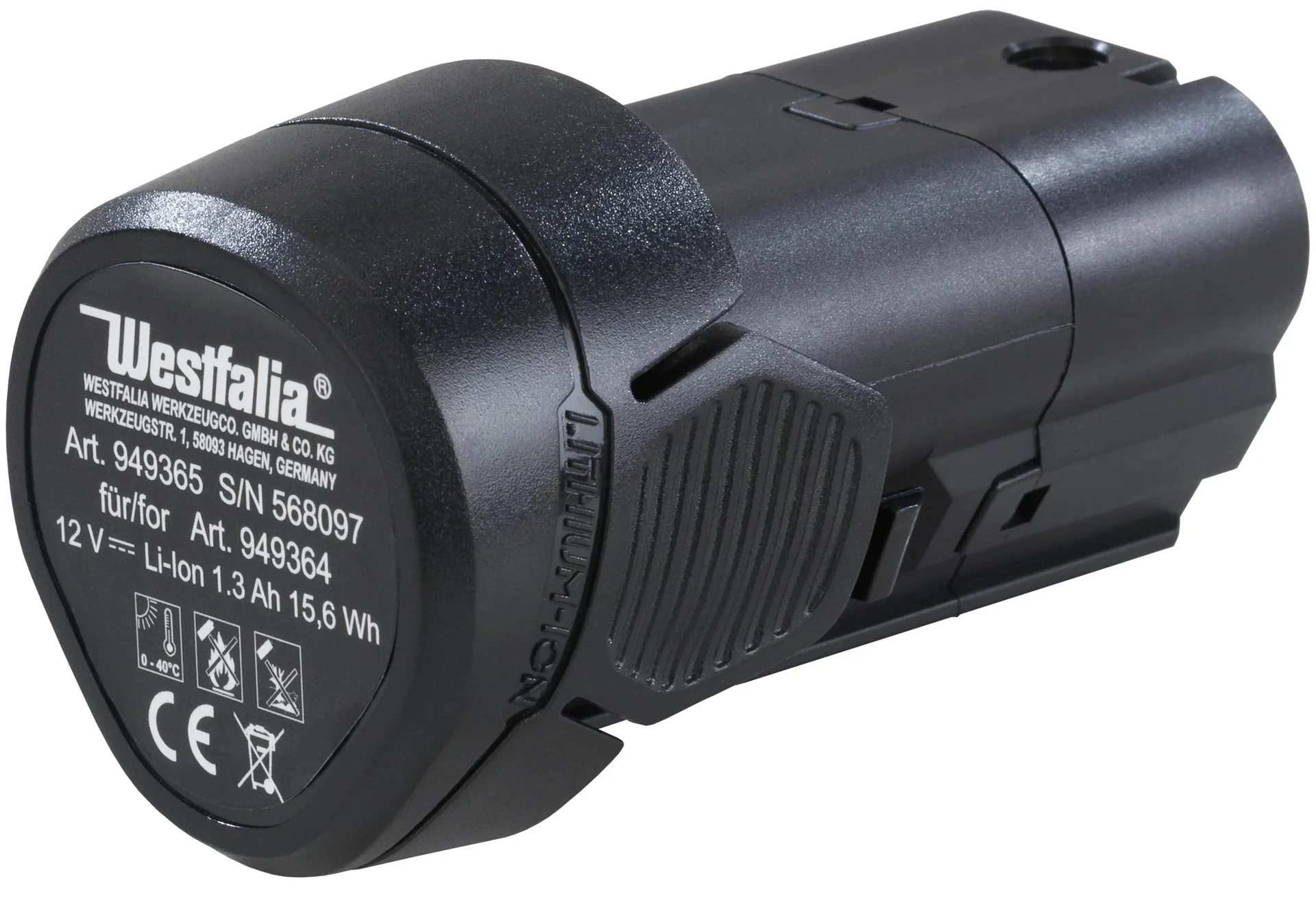 Akku 12 V Li-Ion 1,3 Ah