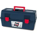TAYG Werkzeugkoffer - 400 x 206 x 188 mm - Mit Einsatzschale & Sortierbox