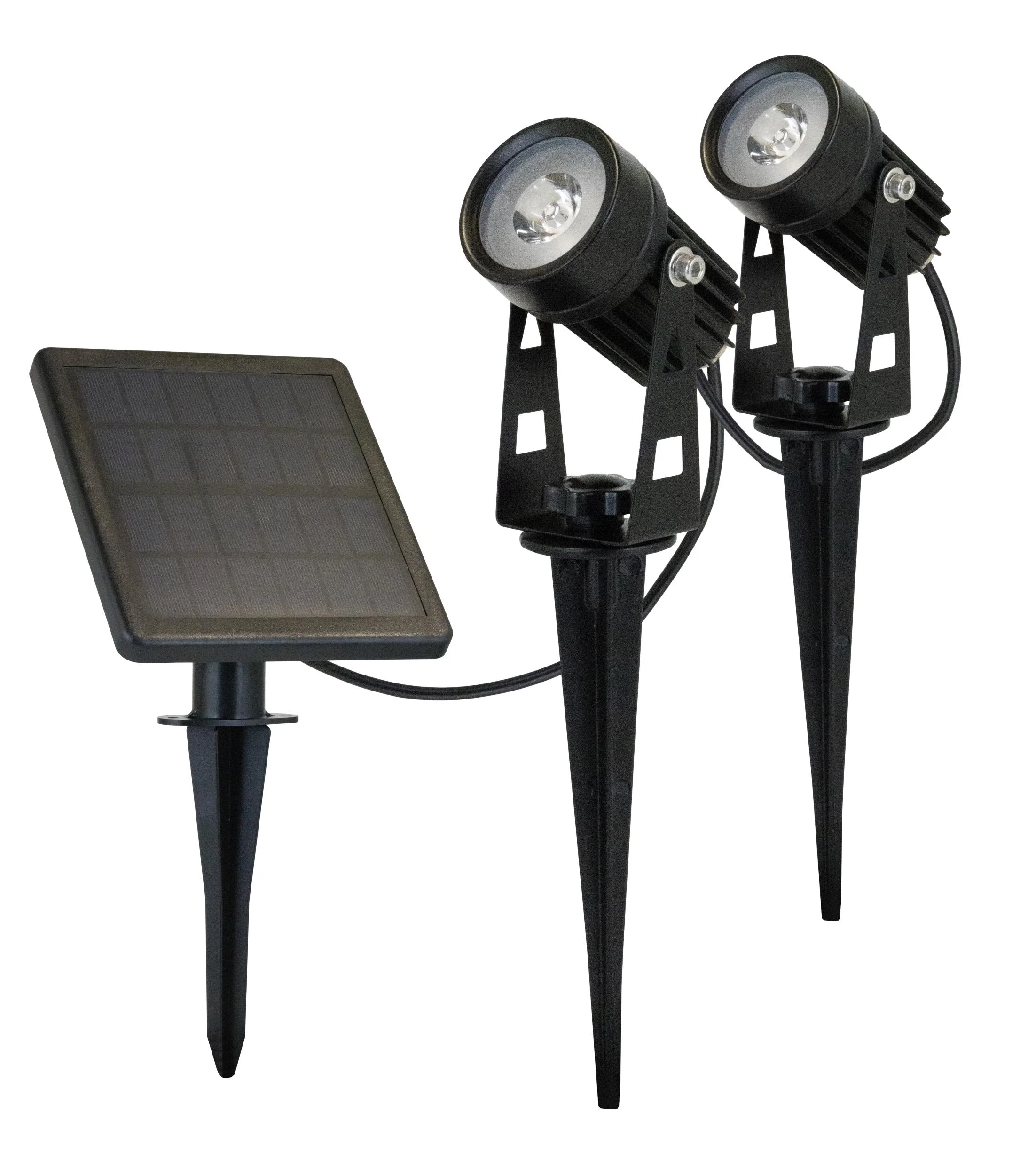 LED Solar Garten-Spot-Lichter - 2er Set
