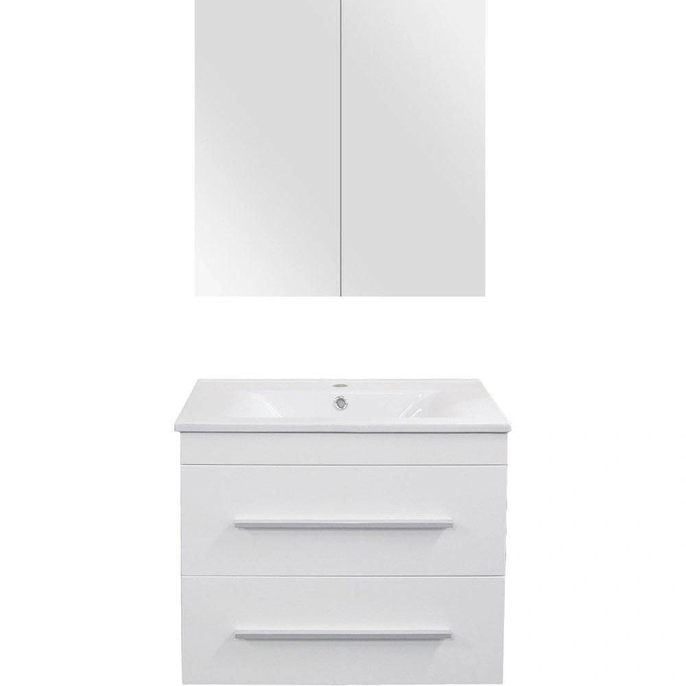 Badezimmermöbel Style 60cm - Mat Weiss