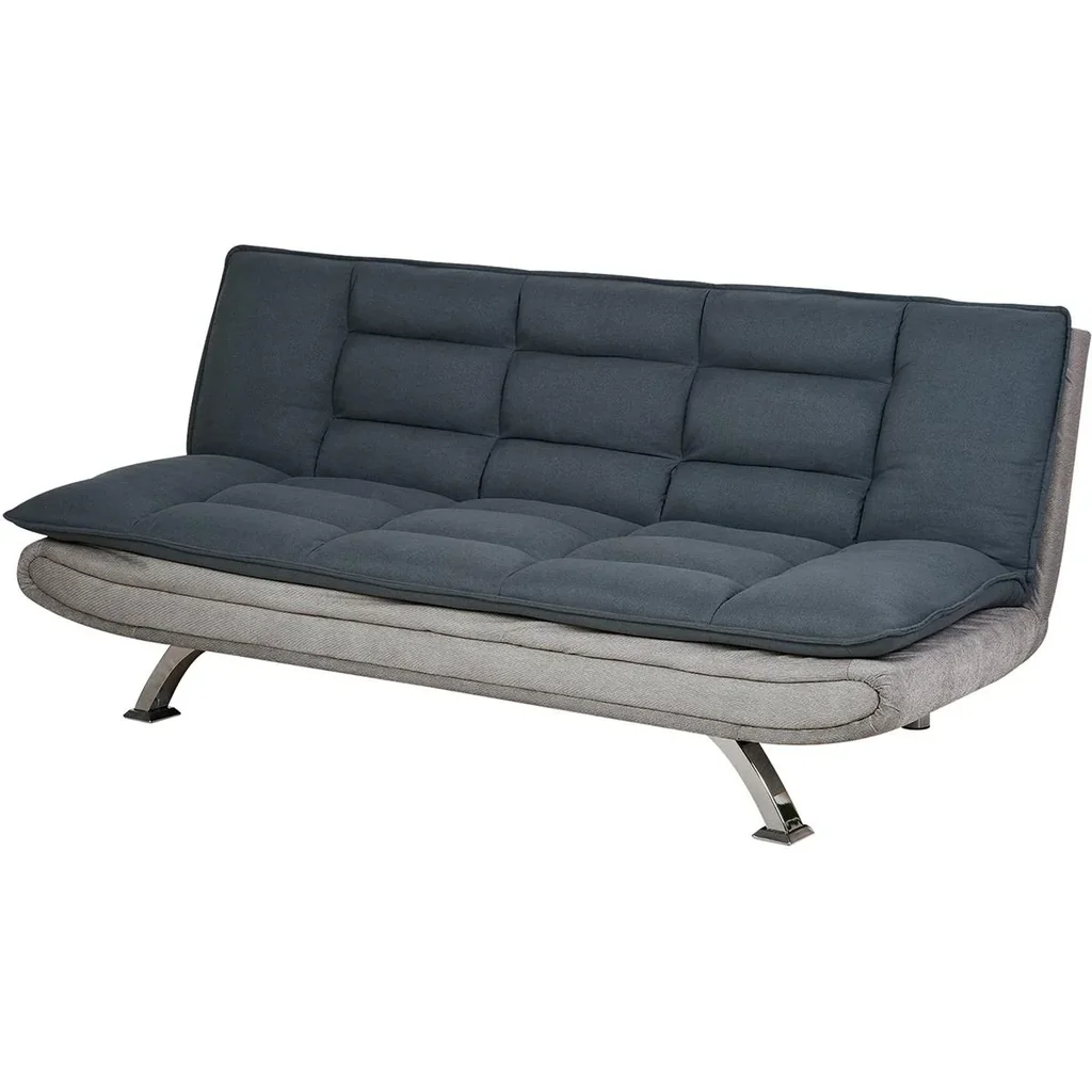 Schlafsofa, Klappsofa, 3-Sitzer Stoffsofa, Chaiselongue, Bettsofa, Sofa mit Schlaffunktion, Sofagarnitur, Verstellbarer