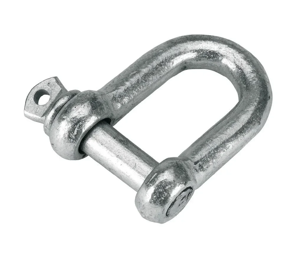 Schäkel gerade 1/4" 6 mm, 3 Stk.