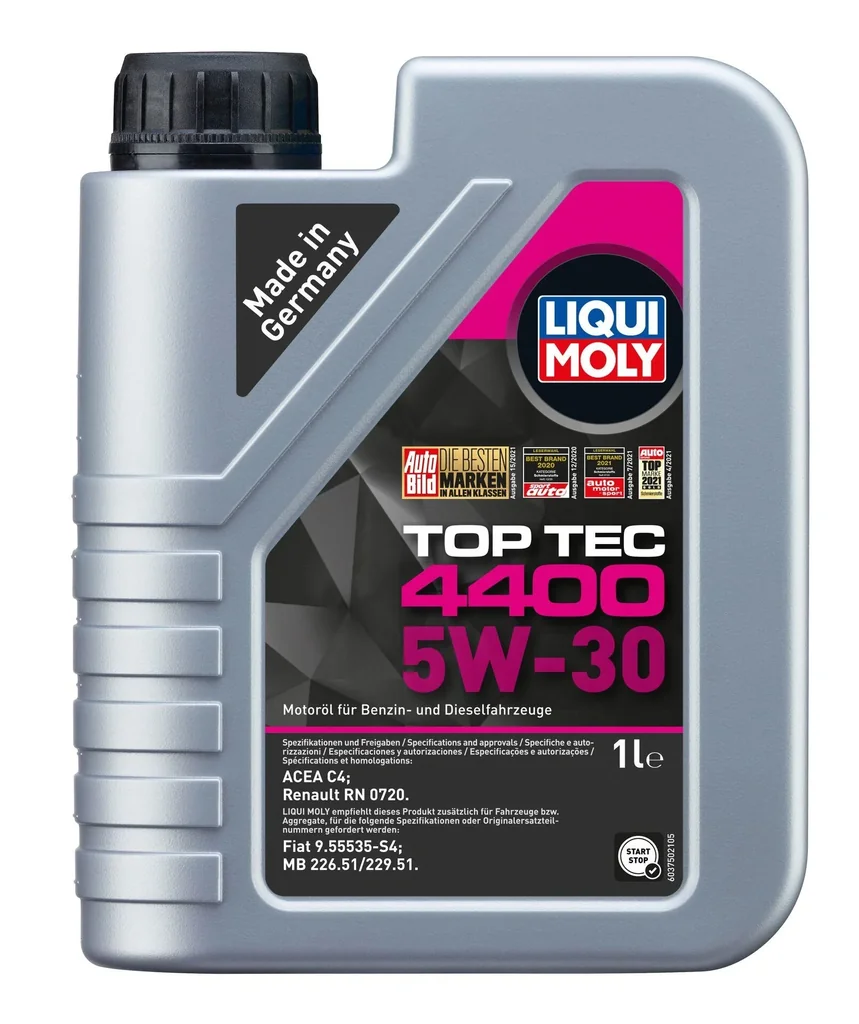 Synthese-Technologie-Motorenöl Top Tec 4400 5W-30, 1 Liter