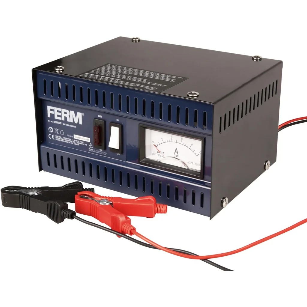 BCM1021 Batterieladegerät 6/12V - Startfunktion - Impulserhaltungsladung - Überlade-Kurzschluss- und Verpolungsschutz -