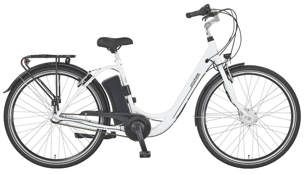 Damen City E-Bike, 28 Zoll, Rahmenhöhe 48 cm, 3 Gang Nabenschaltung, kreide,GENIESSER 21.ESC.30