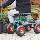 Outdoor-Rollsitz „Deluxe“ mit Schutzhülle