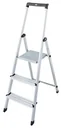 „SOLIDY“ STUFEN-STEHLEITER  3 STUFEN