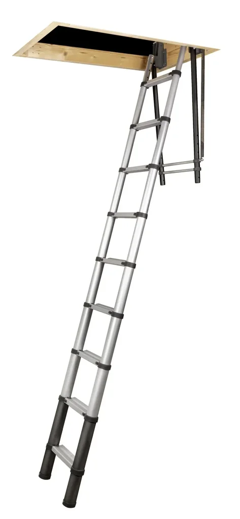 Teleskopische Dachbodenleiter 2,30m - 2,70m