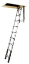 Teleskopische Dachbodenleiter 2,30m - 2,70m