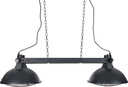 Hängeheizstrahler Indus II Bright Hanging Black 3000 Watt