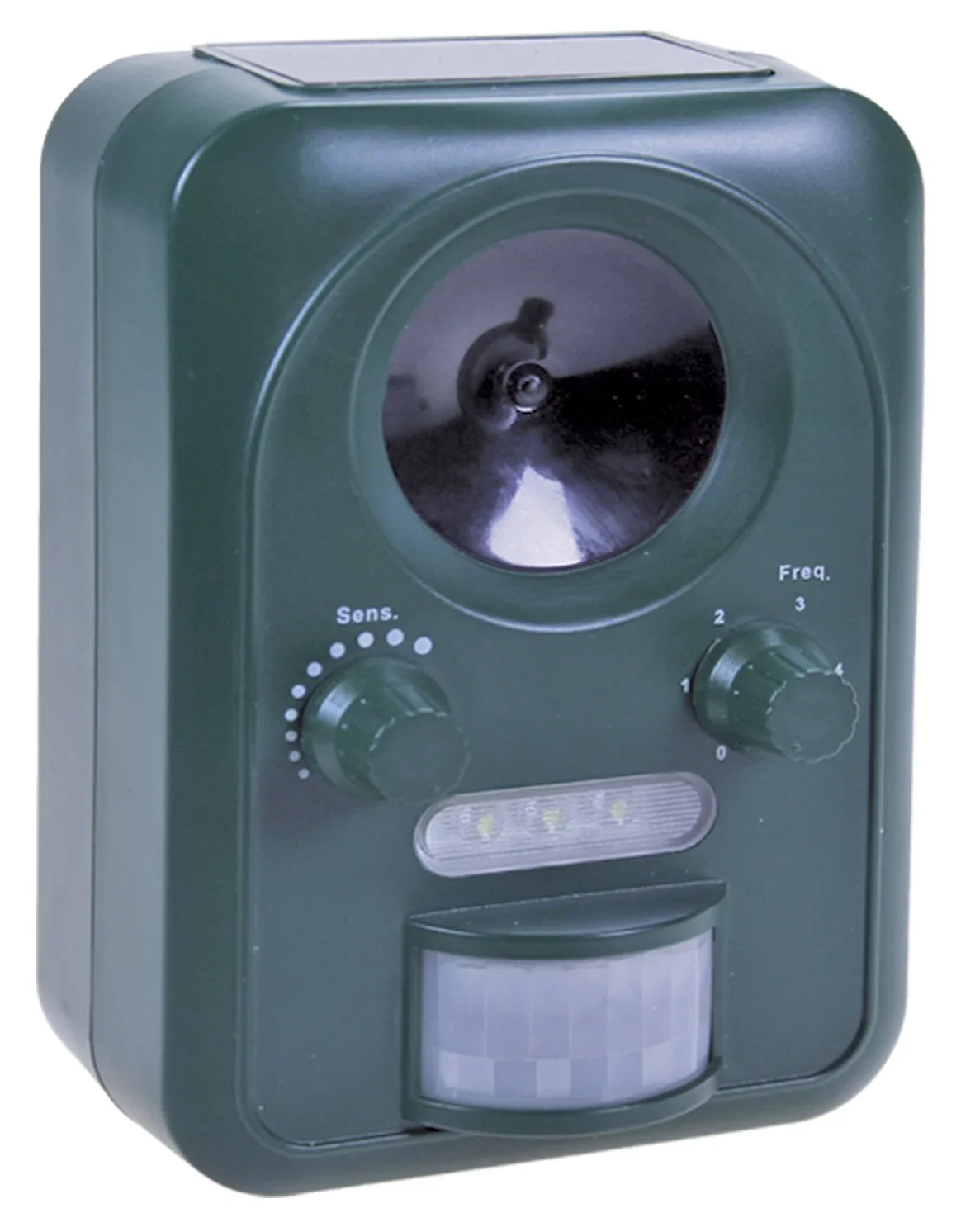 Solar-Universal-Tierschreck mit Ultraschall & Blitzlicht