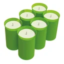 Kerzen "Firefly" 6er Set für Frostwächter aus Terracotta