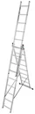 CORDA VielzweckLeiter 3x9 Sprossen