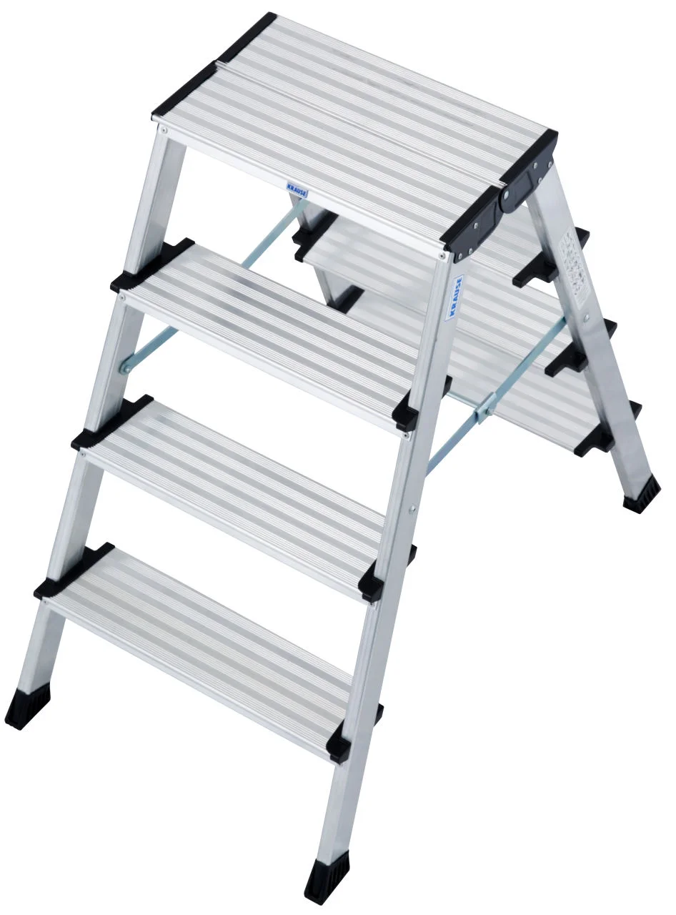 „TREPPO“ DOPPEL-KLAPPTRITT 2x4 STUFEN