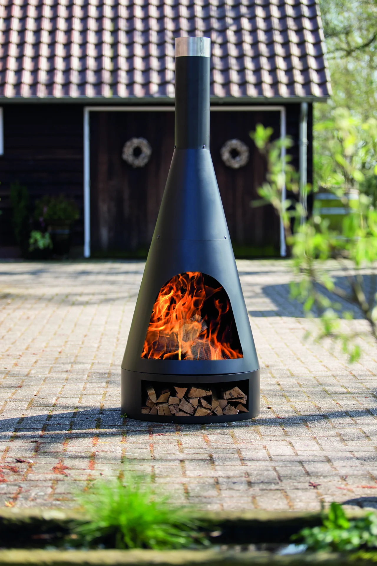 Außen-Gartenkamin Kingston XL