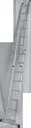 CORDA Schiebeleiter, 2 x 8 Sprossen