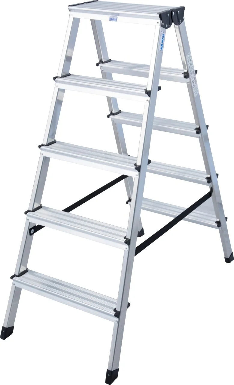 „DOPPLO“ STUFEN-DOPPELLEITER 2x5 STUFEN