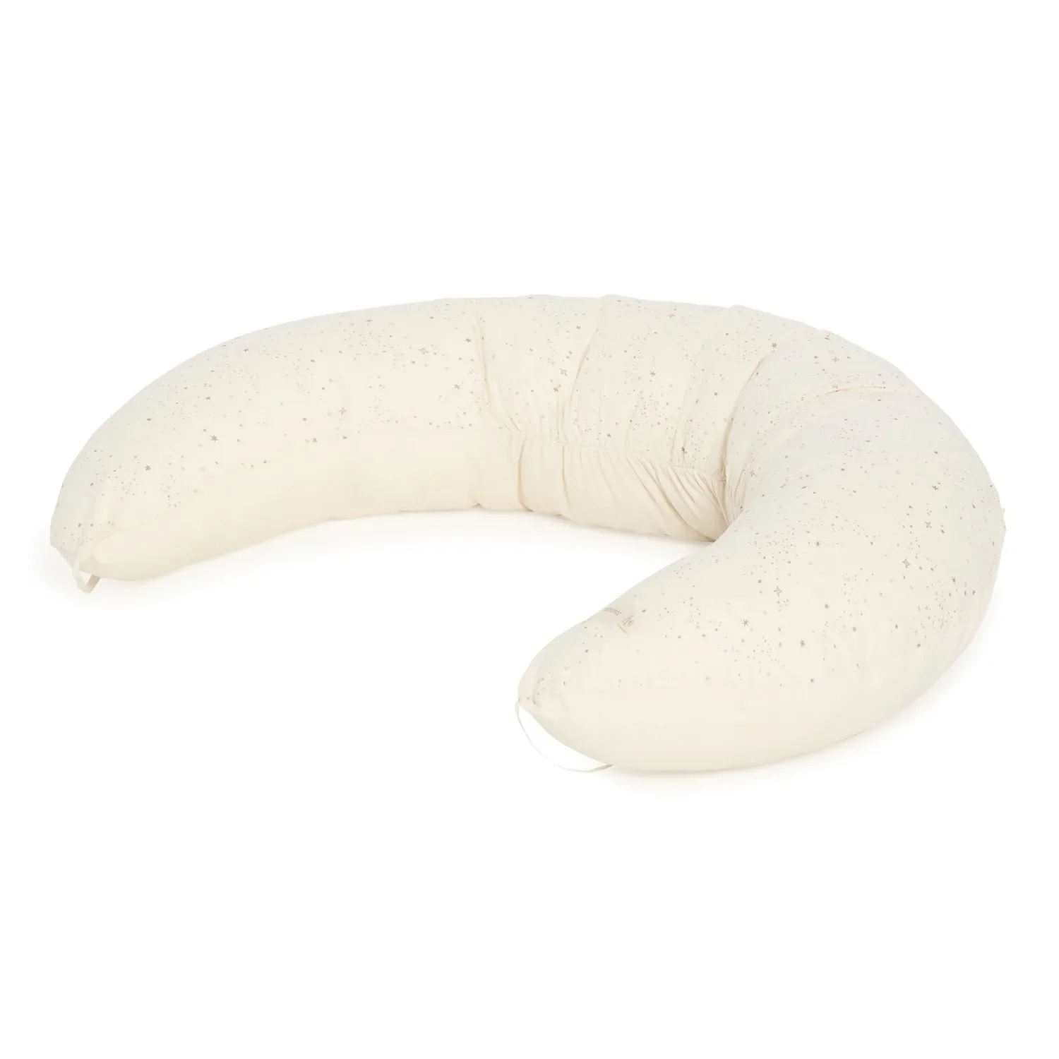 Nobodinoz Stillkissen, Schwangerschaftskissen - LUNA, 38 x 170 x 25 cm, Farbe: Natürliche Milchstraße
