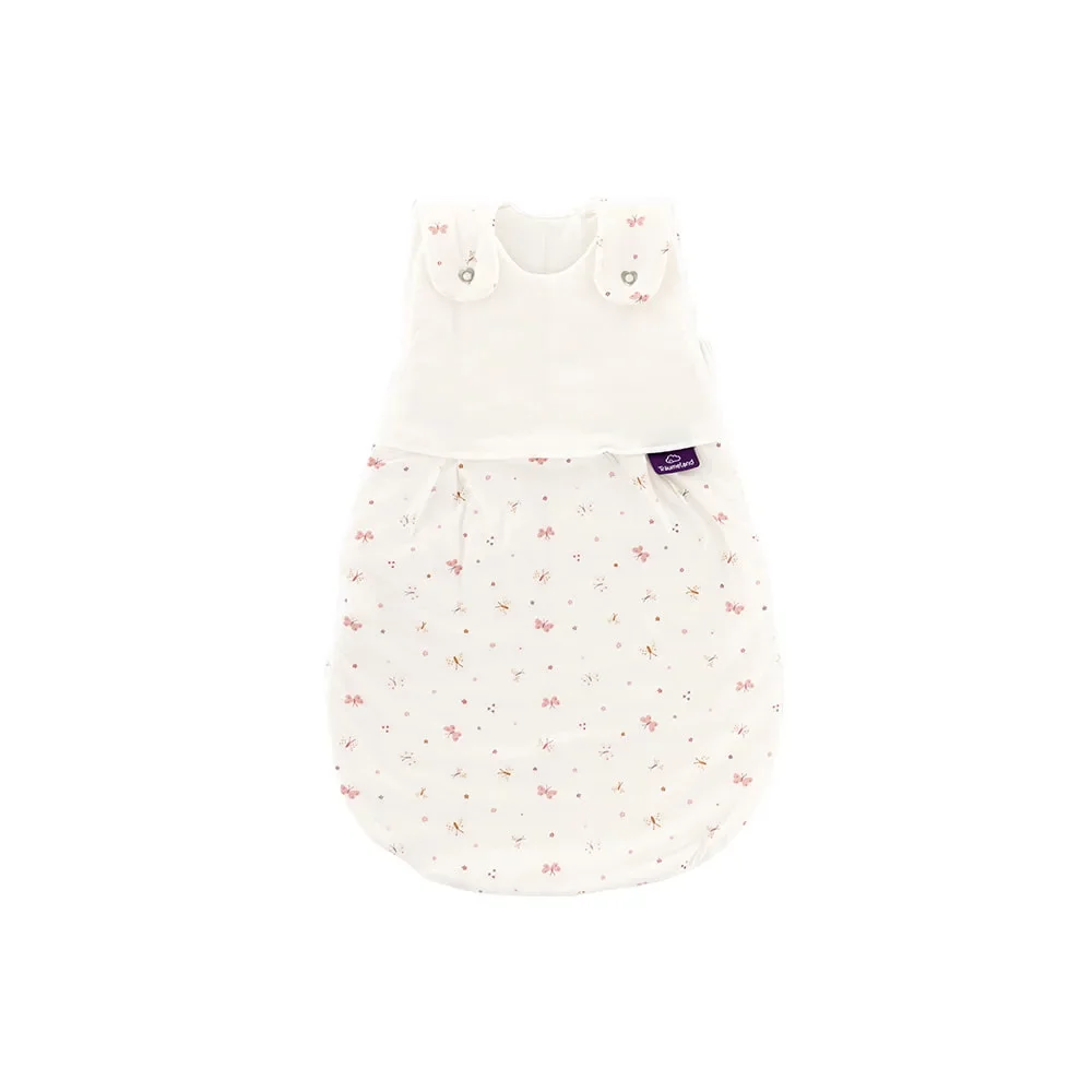 Träumeland Liebmich Baby Schlafsack, Schlummersack, Innenschlafsack - Farfalle, Grösse: 62/68