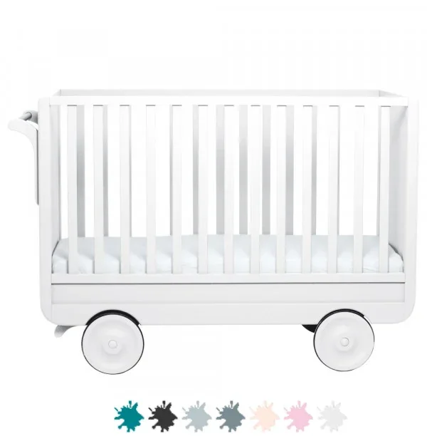 Laurette Babybett 60 x 120 cm Roulotte